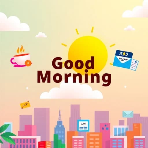 Good Morning Email Template featured image