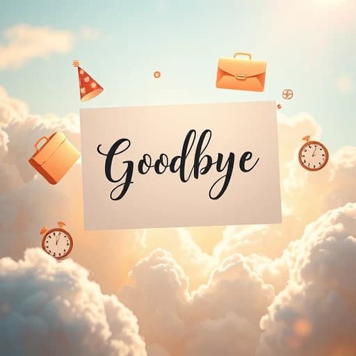 Goodbye Email Template featured image