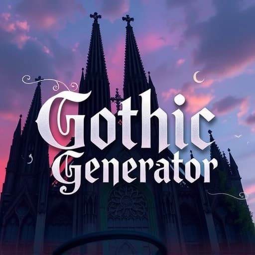 Gothic Font Generator featured image