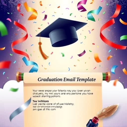 Graduation Email Template featured image