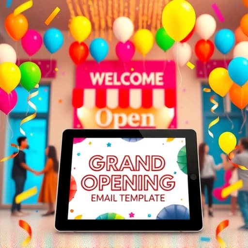 Grand Opening Email Template featured image