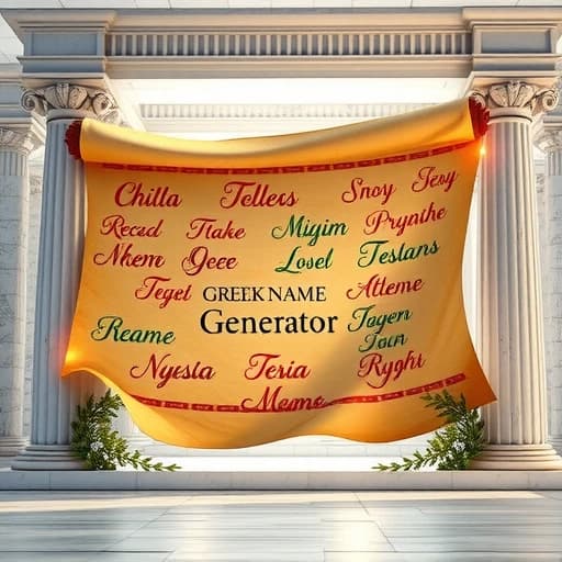 Greek Name Generator featured image