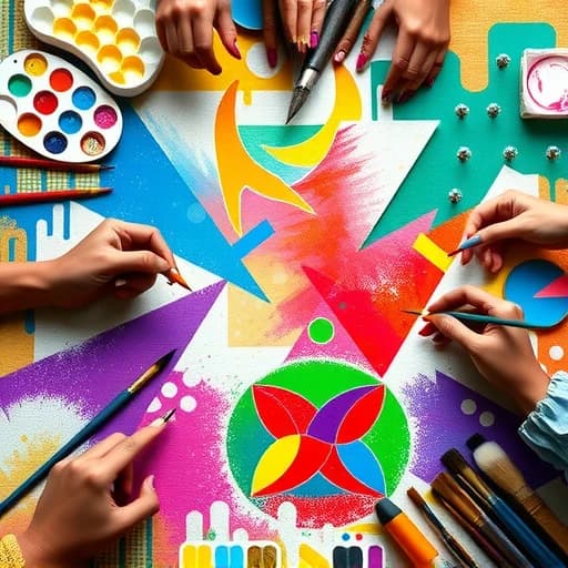 Group Canvas Painting Ideas featured image