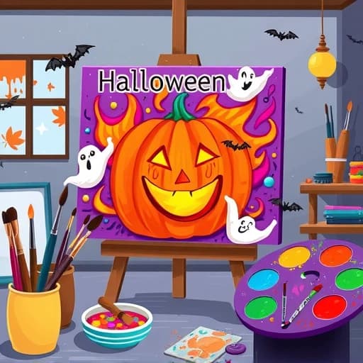 Halloween Painting Ideas featured image