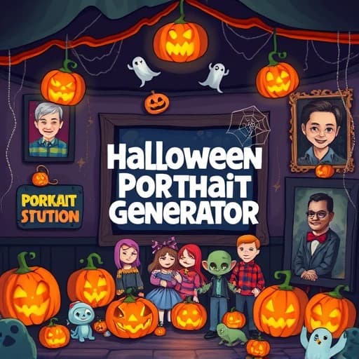 Halloween Portrait Generator featured image