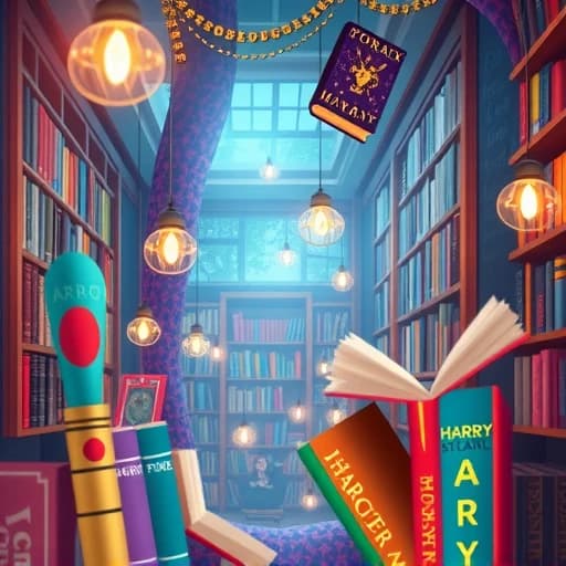  Harry Book Cover Generator featured image