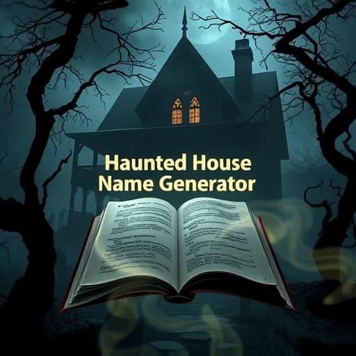 Haunted House Name Generator featured image