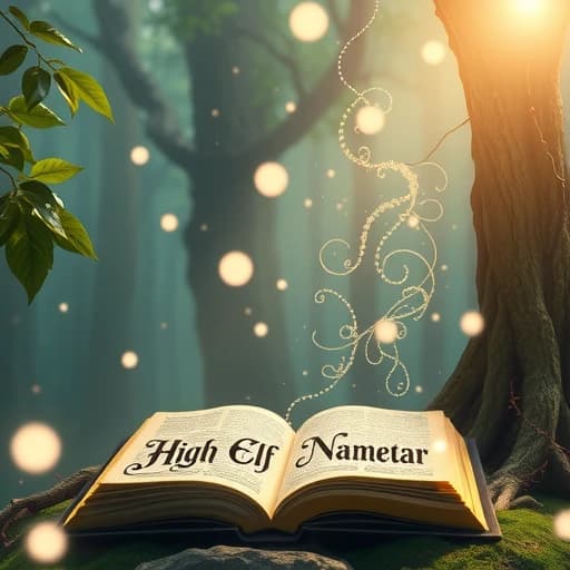High Elf Name Generator DND featured image
