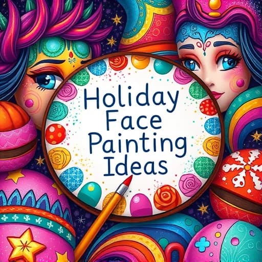 Holiday Face Painting Ideas featured image