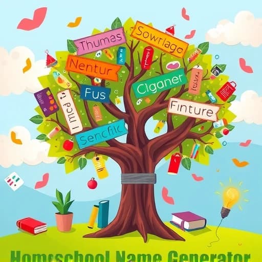 Homeschool Name Generator featured image