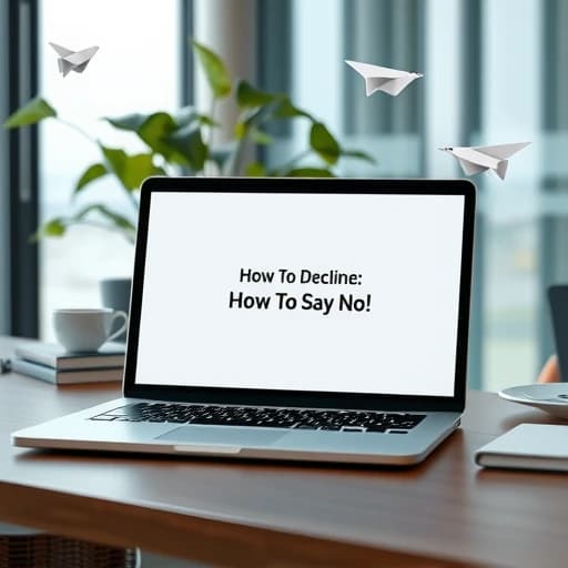 How To Say No Email Template featured image