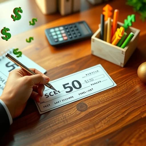 How To Write A Check For $50 featured image