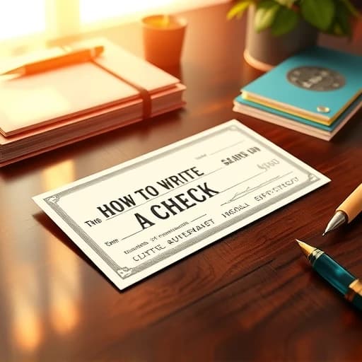 How To Write A Check For $900 featured image