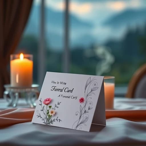 How To Write A Funeral Card featured image