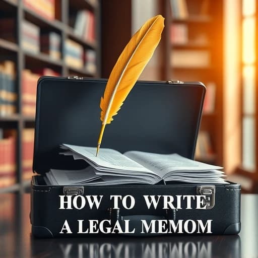How to Write a Legal Memo featured image