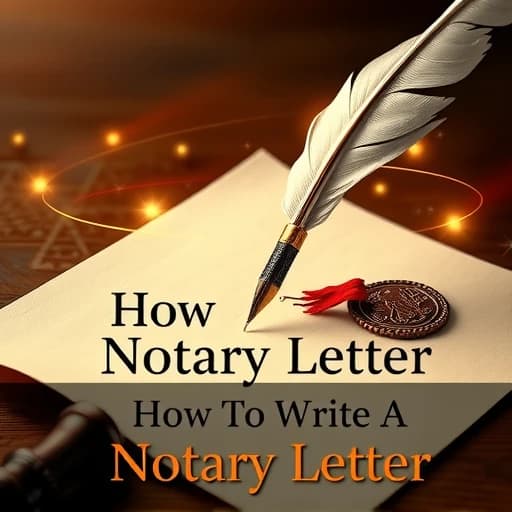  How to Write a Notary Letter featured image