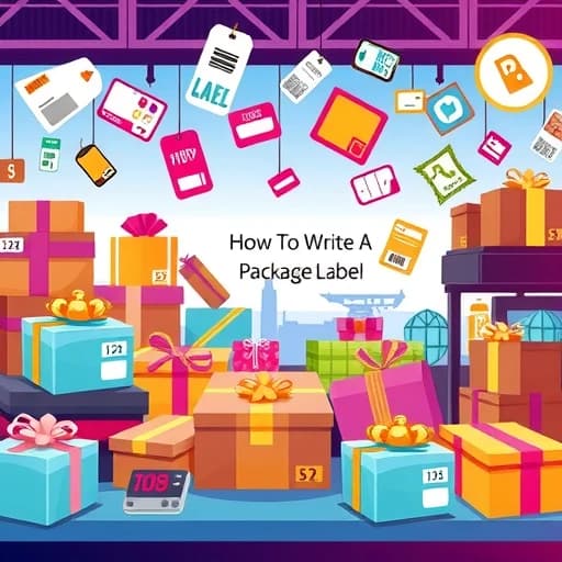 How To Write A Package Label featured image