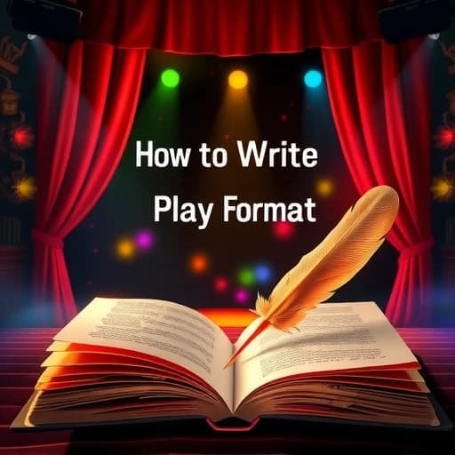 How To Write A Play Format featured image
