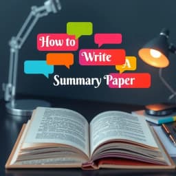  How to Write a Summary Paper icon