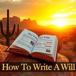  How to Write a Will Arizona icon