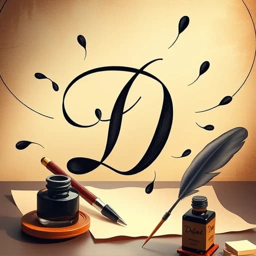 How To Write An D In Cursive featured image