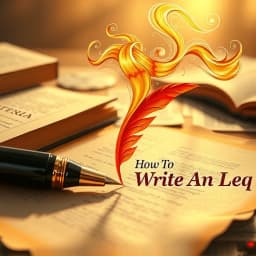  How to Write an LEQ icon
