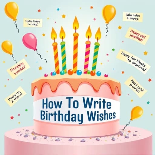 How To Write Birthday Wishes featured image