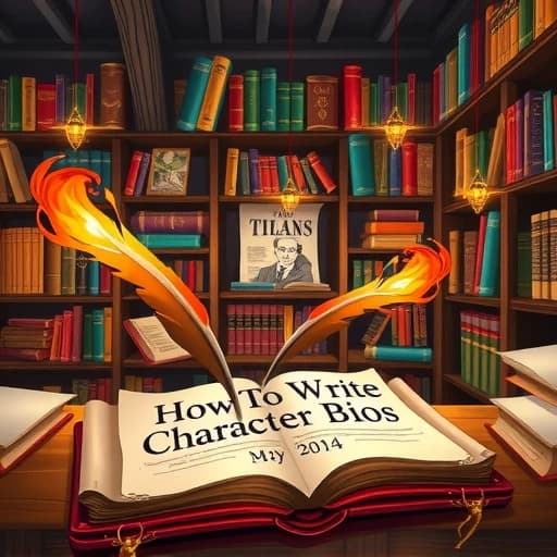 How To Write Character Bios featured image