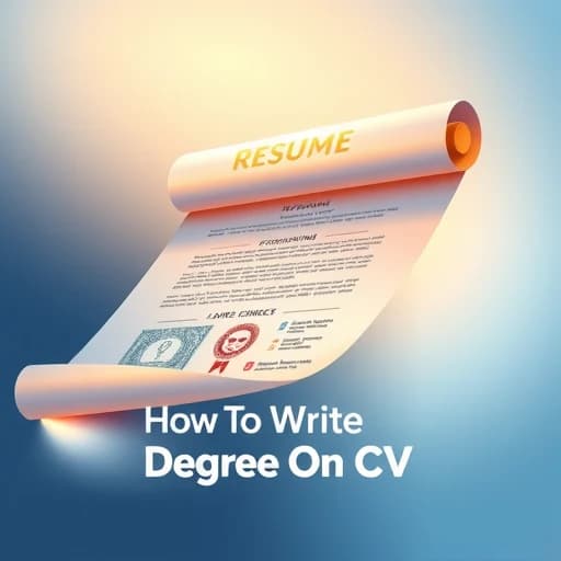 How to Write Degree on CV featured image