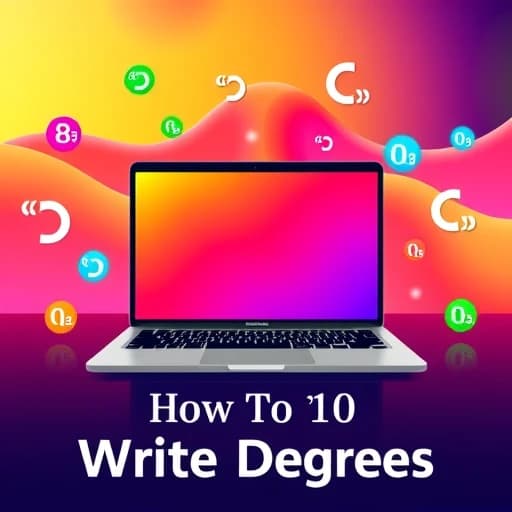 How To Write Degrees On Mac featured image