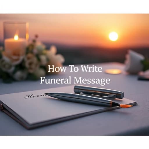 How To Write Funeral Message featured image
