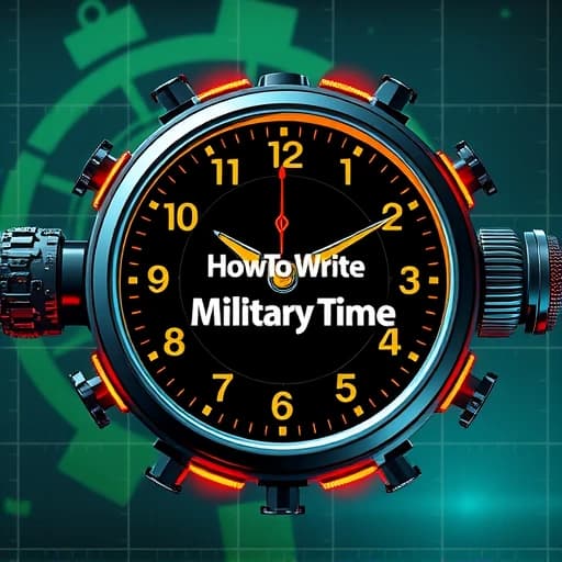 How To Write Military Time featured image