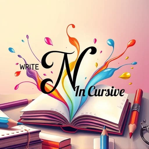How To Write N In Cursive featured image