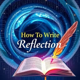  How to Write Reflection icon