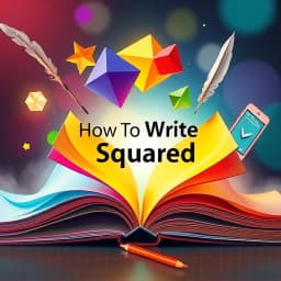  How to Write Squared icon