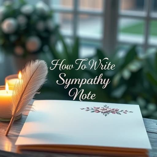 How To Write Sympathy Note featured image