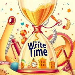  How to Write Time icon