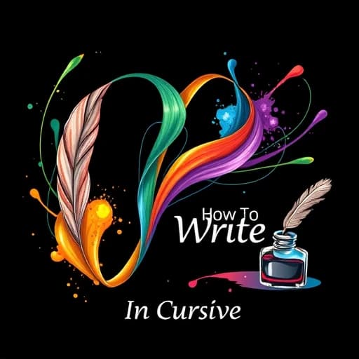 How To Write V In Cursive featured image