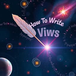  How to Write VIWS icon