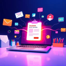  HTML Email Form Template icon