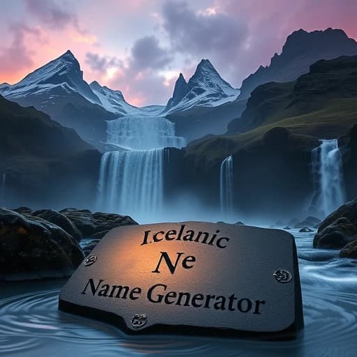 Icelandic Name Generator featured image