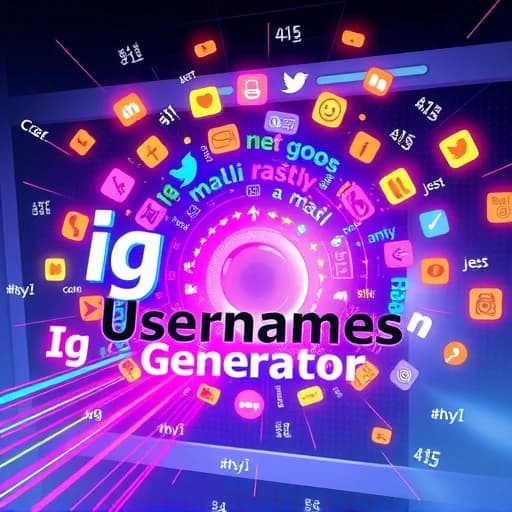 IG Usernames Generator featured image