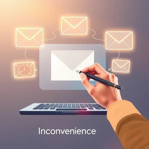Inconvenience Email Template featured image