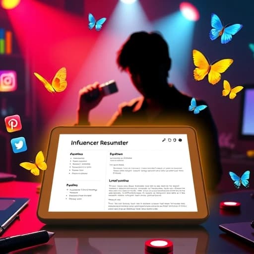 Influencer Resume Generator featured image