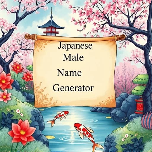 Japanese Male Name Generator featured image