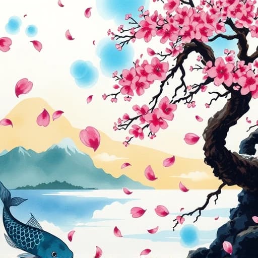 Japanese Painting Ideas featured image