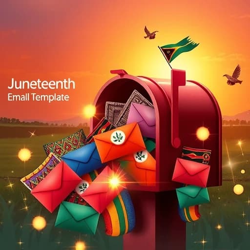 Juneteenth Email Template featured image