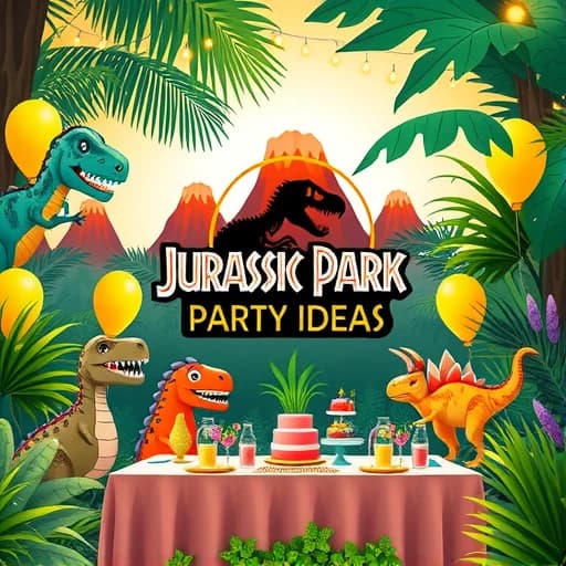 Jurassic Park Party Ideas featured image