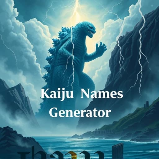 Kaiju Name Generator featured image