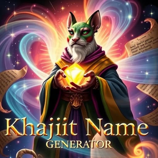 Khajiit Name Generator 2 featured image